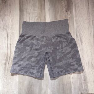 NVGTN Gray Camo Athletic Shorts